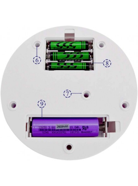 CAFFAINA Batterie de Support de Bijoux de Plateau tournant de Miroir de présentoir Rotatif électrique à 3 Vitesses - BQ8K5WXKU