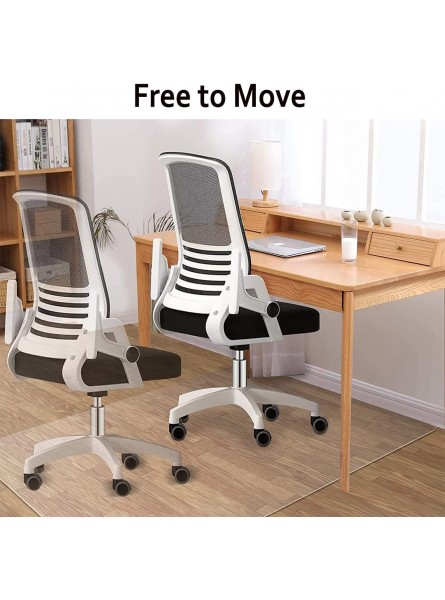 DG Catiee Tapis de chaise en PVC Tapis de protection de sol Antidérapant et imperméable Pour chaises roulantes de bureau Transparent 120 x 150 cm - BJQN8FBBB