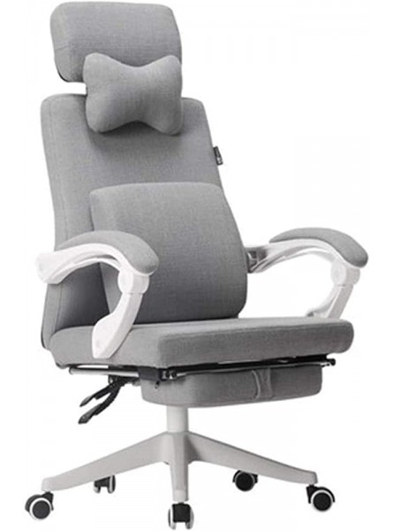 Chaise de Bureau Chaise d'ordinateur Chaise de bureau Chaise à domicile Étude Chaise pivotante Chaise ergonomique nordique taille: 124x70x70cm - BWK58NHBL