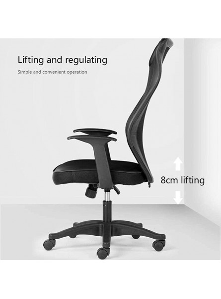 Chaise de Bureau Chaise ergonomique chaise ergonomique avec la fonction d'inclinaison hauteur réglable Chaise pivotante - B4KQBLTAI