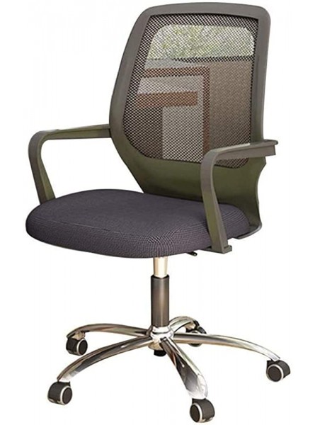 Chaise de Bureau Chaise pivotante Chaire exécutive bombe arrière Happy Mesh SIÈGE Rotation Rotation Ergonomie Chaise de bureau Color : Black - B5W76IWID
