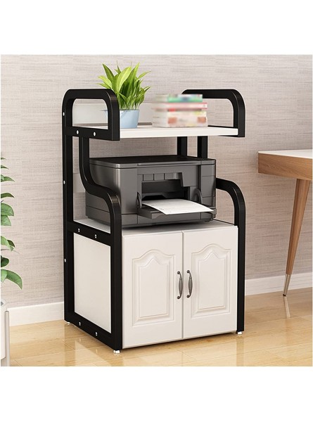 Support d'imprimante Support d'imprimante support de bureau étagère de stockage polyvalente avec organzier en papier de bureau de stockage for la maison le bureau la colonne montante de l'imprima - B3QN8JGAC
