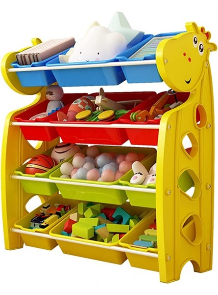 Unité de stockage de jouets pour enfants Rack de rack de rack de rack de rangement for enfants armoire de finition bébé armoire de rangement de rangement jouet rangement de rangement de rangement - BBMN4XKFX