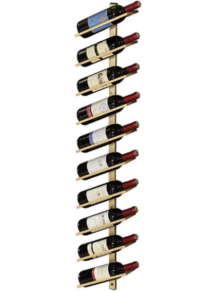 ZXFDM Le casier à vin Mural en Fer forgé Peut être empilé casier à vin placé obliquement casier à Bouteilles de vin européen Simple présentoir décoratif pour la Maison Le Restaurant Le Bar - BK36DNRIE
