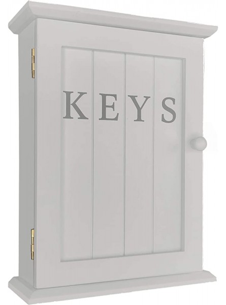 Armoire à clés gris clair avec impression "Keys". Porte-clés. - BJN89WLZW